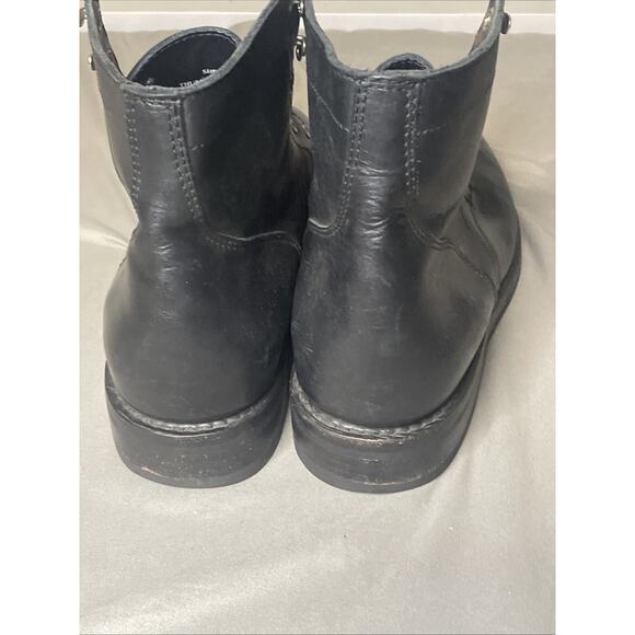 Thursday Boot Co President Black Matte Leather Men\'s Size 13 Lace Up Boots main image 15